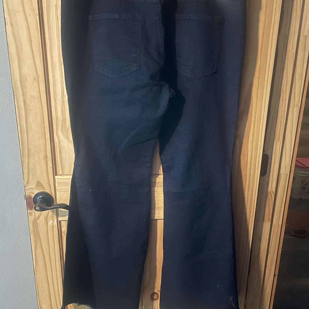 X wide flare jeans